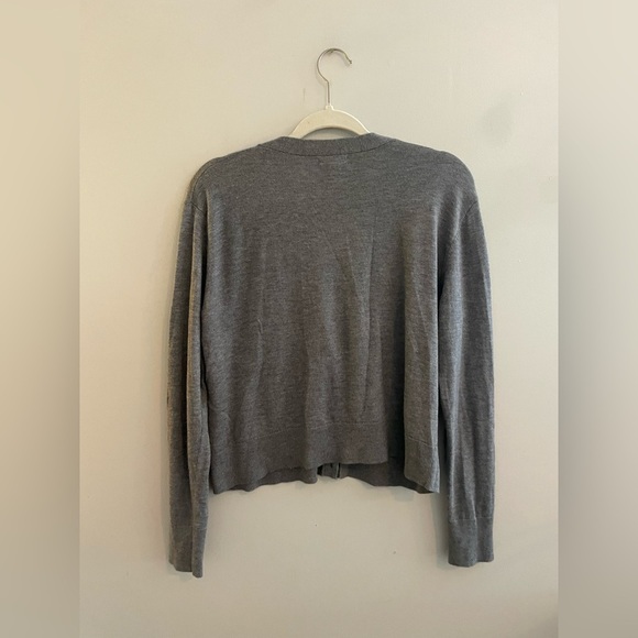 Halogen Dark Gray Button Up Cardigan - Picture 3 of 4